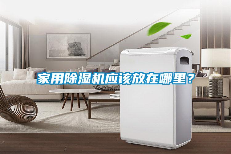 家用除濕機應該放在哪里？