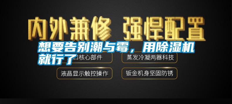 想要告別潮與霉，用除濕機就行了