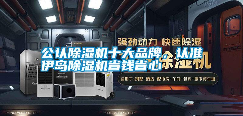 公認除濕機十大品牌，認準伊島除濕機省錢省心