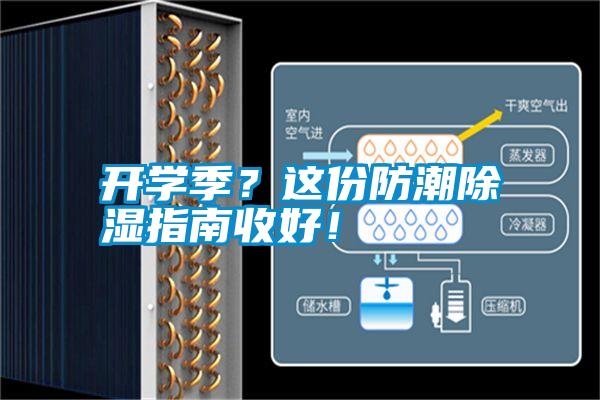 開學季？這份防潮除濕指南收好！