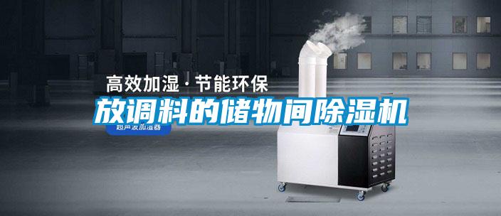 放調(diào)料的儲物間除濕機(jī)