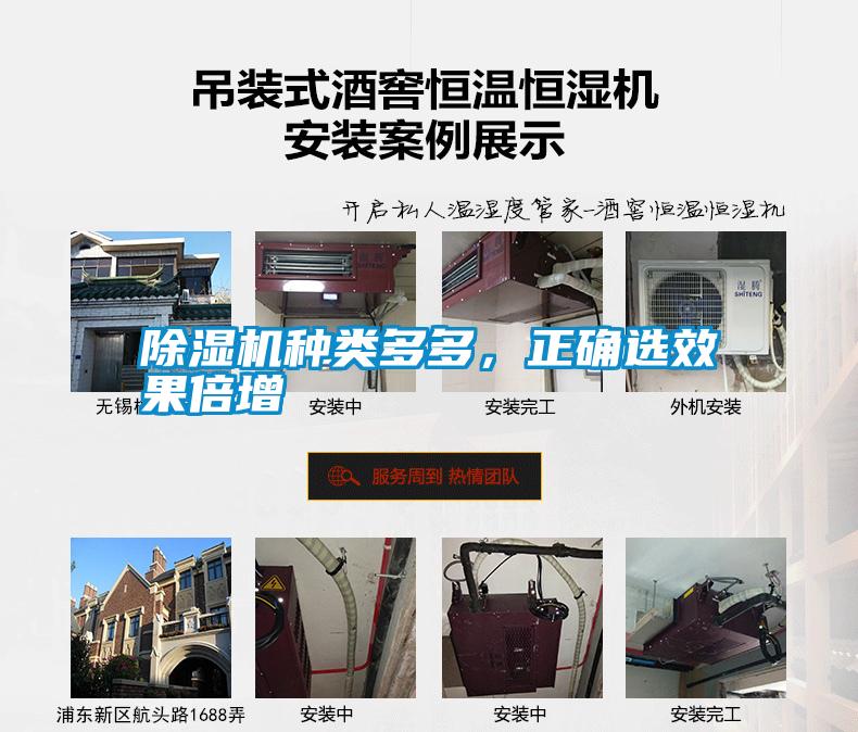 除濕機種類多多，正確選效果倍增