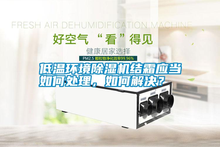 低溫環境除濕機結霜應當如何處理，如何解決？