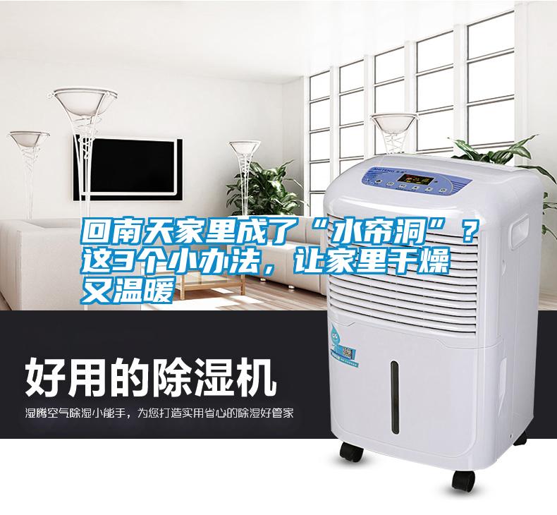 回南天家里成了“水簾洞”？這3個小辦法，讓家里干燥又溫暖
