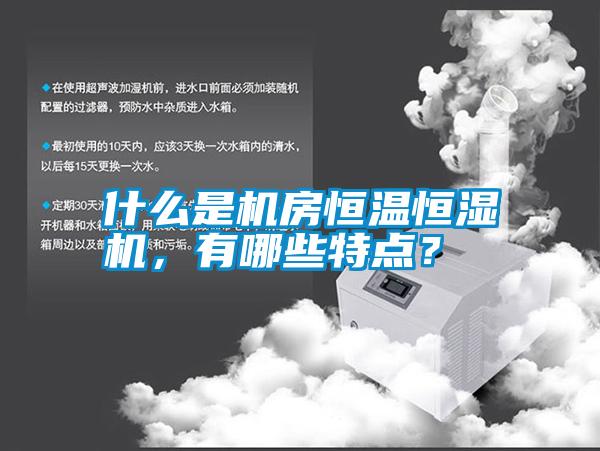 什么是機房恒溫恒濕機，有哪些特點？