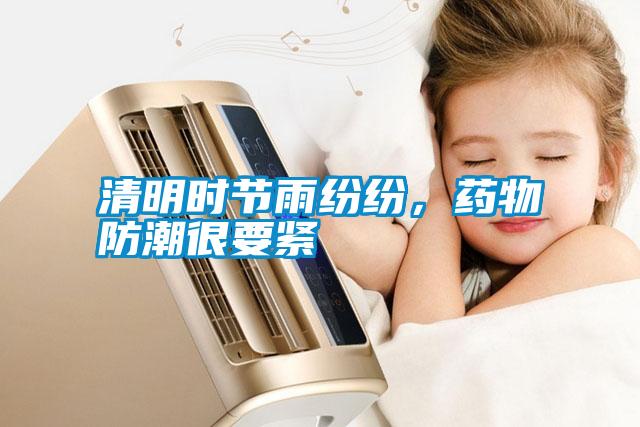 清明時節雨紛紛，藥物防潮很要緊