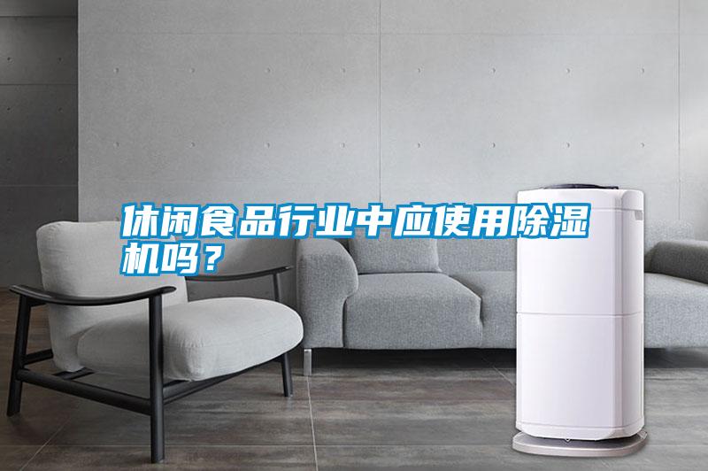 休閑食品行業中應使用除濕機嗎？
