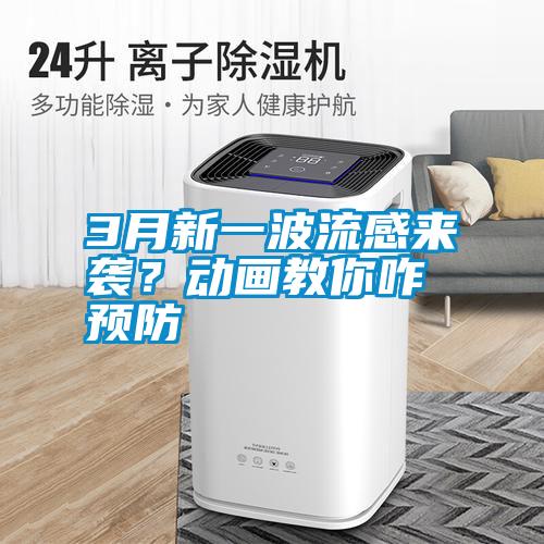 3月新一波流感來襲？動畫教你咋預防