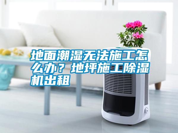 地面潮濕無法施工怎么辦?地坪施工除濕機出租
