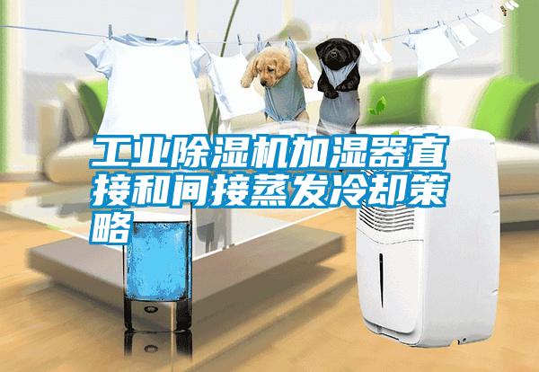 工業除濕機加濕器直接和間接蒸發冷卻策略