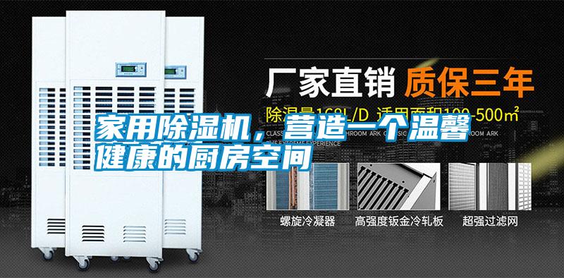 家用除濕機，營造一個溫馨健康的廚房空間