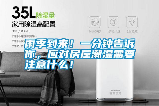 雨季到來！一分鐘告訴你，應對房屋潮濕需要注意什么！