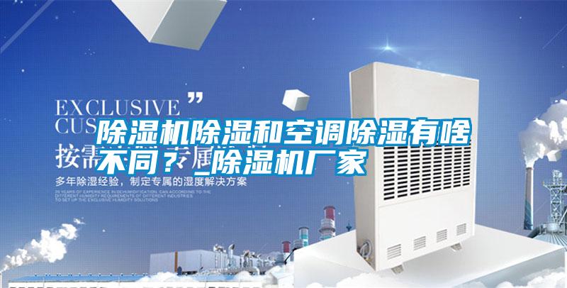 除濕機除濕和空調除濕有啥不同？_除濕機廠家