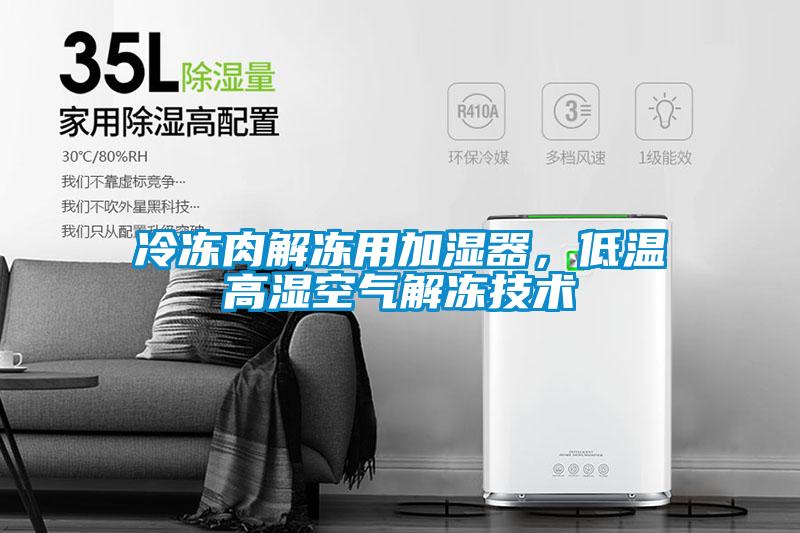 冷凍肉解凍用加濕器，低溫高濕空氣解凍技術(shù)