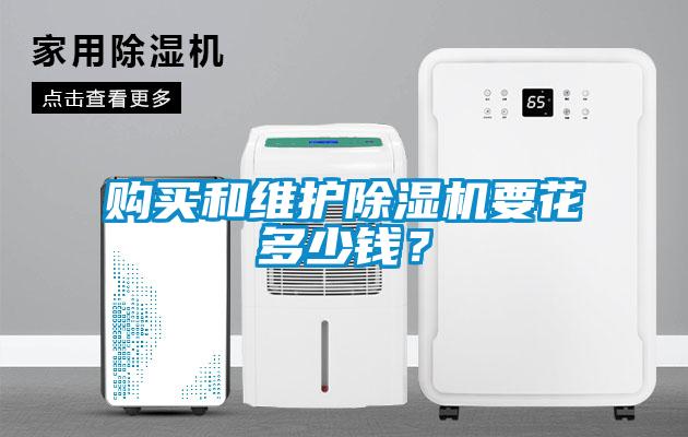購買和維護(hù)除濕機(jī)要花多少錢？