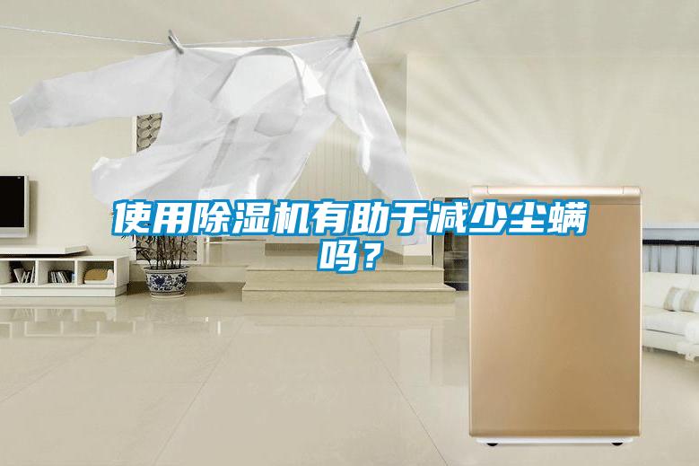 使用除濕機有助于減少塵螨嗎？