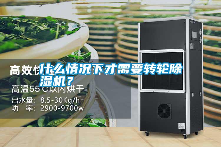 什么情況下才需要轉輪除濕機？
