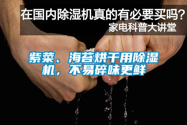 紫菜、海苔烘干用除濕機(jī)，不易碎味更鮮