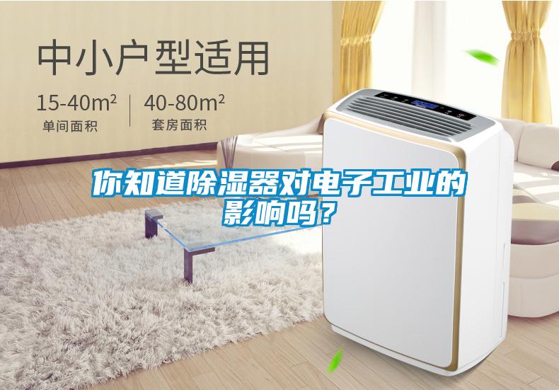 你知道除濕器對電子工業的影響嗎？