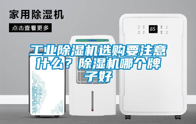 工業除濕機選購要注意什么？除濕機哪個牌子好