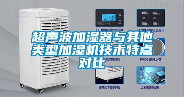 超聲波加濕器與其他類(lèi)型加濕機(jī)技術(shù)特點(diǎn)對(duì)比