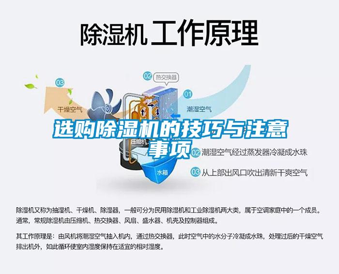 選購除濕機的技巧與注意事項