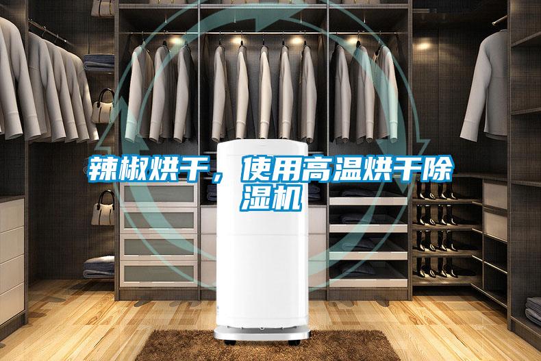 辣椒烘干，使用高溫烘干除濕機