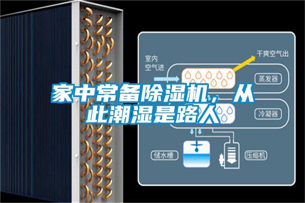 家中常備除濕機，從此潮濕是路人