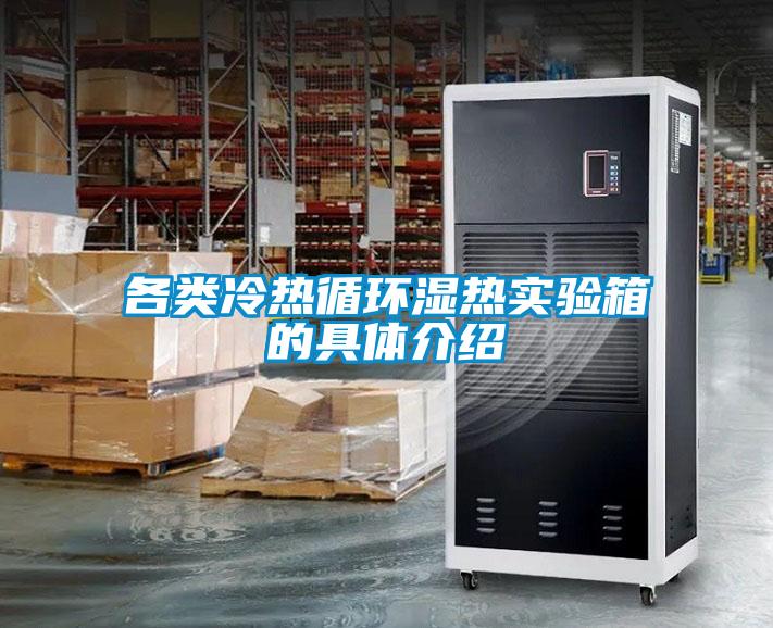各類冷熱循環濕熱實驗箱的具體介紹