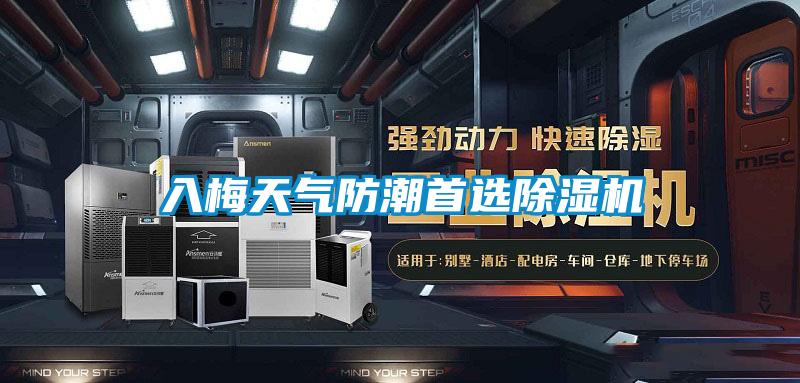入梅天氣防潮首選除濕機
