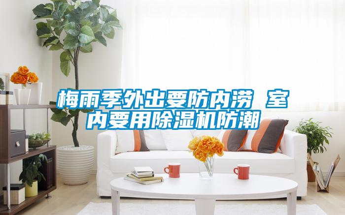 梅雨季外出要防內澇 室內要用除濕機防潮