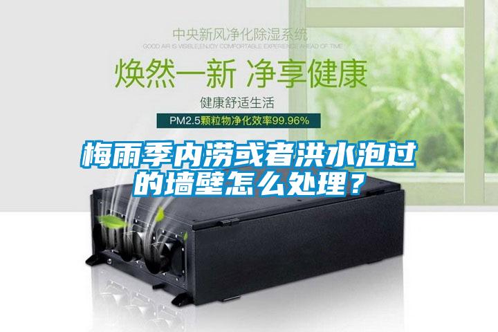 梅雨季內澇或者洪水泡過的墻壁怎么處理？