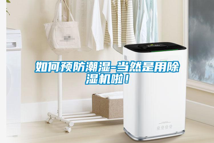 如何預防潮濕-當然是用除濕機啦！
