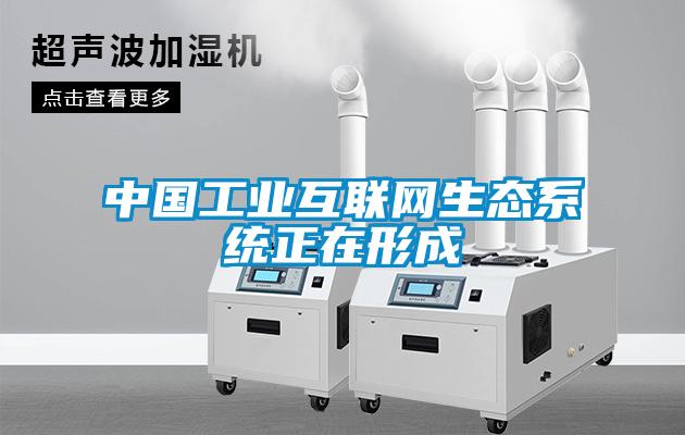 中國工業互聯網生態系統正在形成