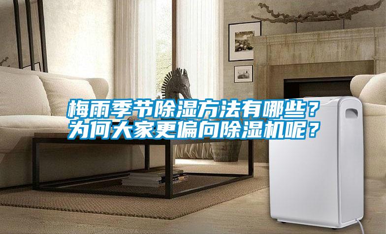 梅雨季節除濕方法有哪些？為何大家更偏向除濕機呢？