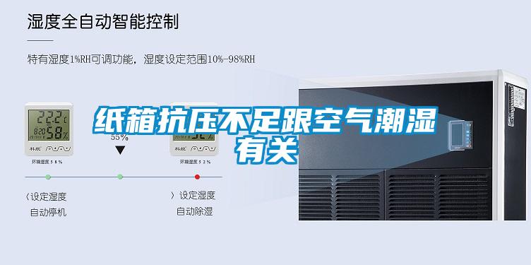 紙箱抗壓不足跟空氣潮濕有關