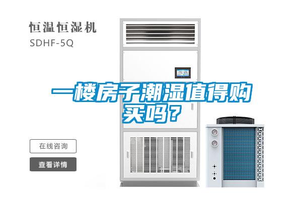 一樓房子潮濕值得購買嗎？