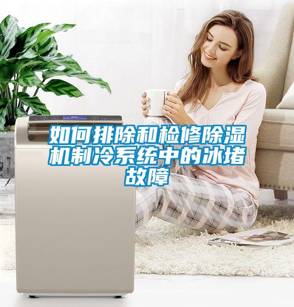 如何排除和檢修除濕機制冷系統(tǒng)中的冰堵故障