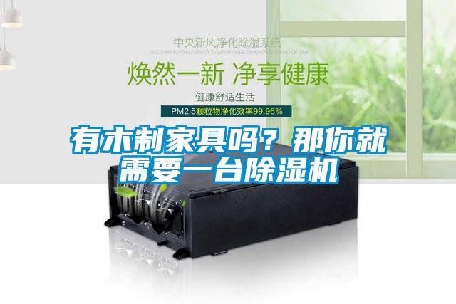 有木制家具嗎？那你就需要一臺除濕機