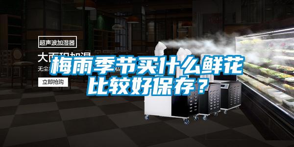 梅雨季節買什么鮮花比較好保存？