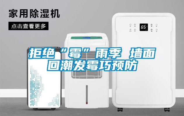 拒絕“霉”雨季 墻面回潮發霉巧預防