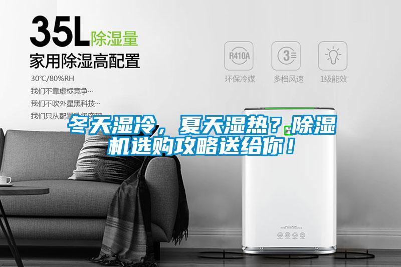冬天濕冷，夏天濕熱？除濕機選購攻略送給你！