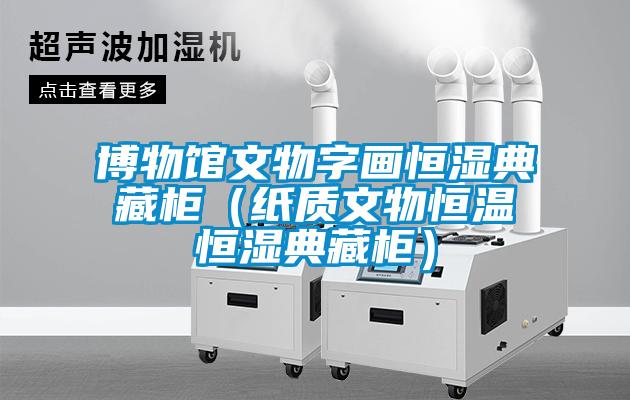 博物館文物字畫恒濕典藏柜（紙質文物恒溫恒濕典藏柜）