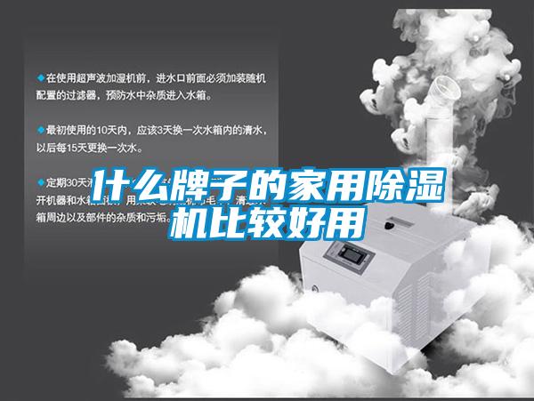 什么牌子的家用除濕機(jī)比較好用
