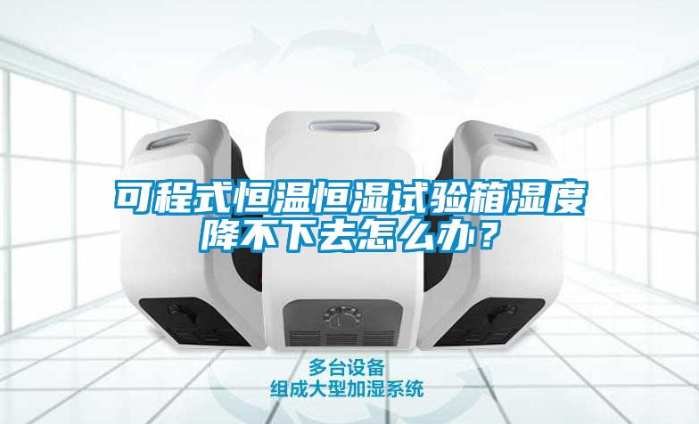 可程式恒溫恒濕試驗箱濕度降不下去怎么辦？