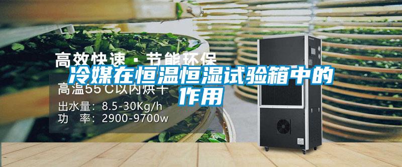 冷媒在恒溫恒濕試驗箱中的作用
