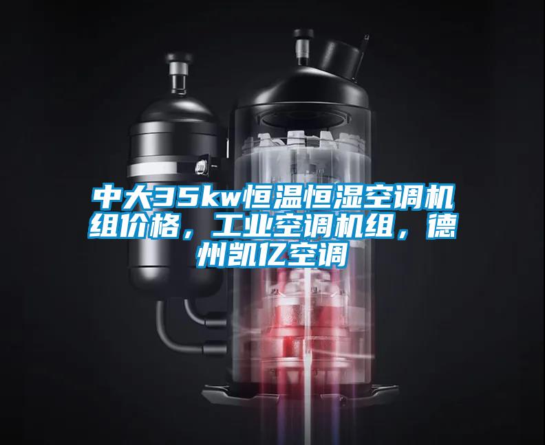 中大35kw恒溫恒濕空調(diào)機(jī)組價(jià)格，工業(yè)空調(diào)機(jī)組，德州凱億空調(diào)