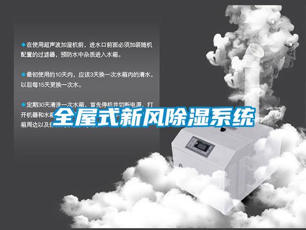 全屋式新風除濕系統