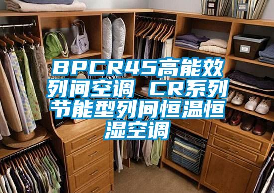 BPCR45高能效列間空調 CR系列節能型列間恒溫恒濕空調