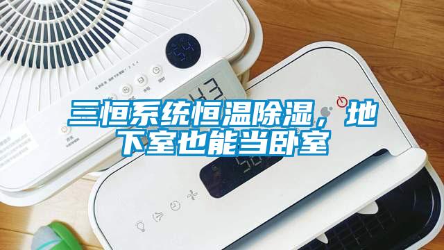 三恒系統恒溫除濕，地下室也能當臥室